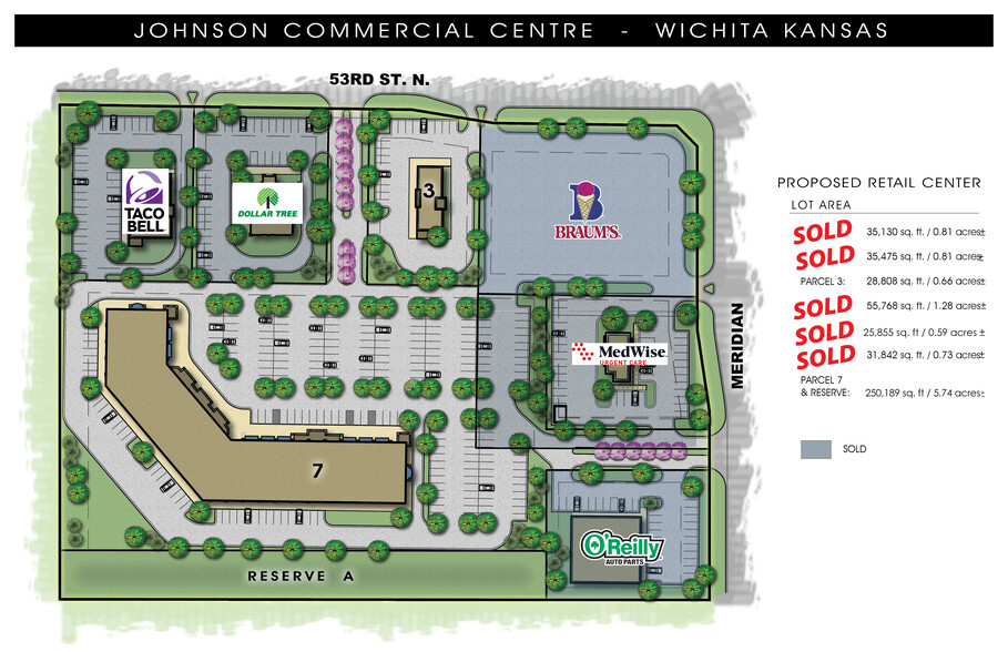 SW/C Meridian & 53rd St North, Wichita, KS for sale - Building Photo - Image 2 of 3