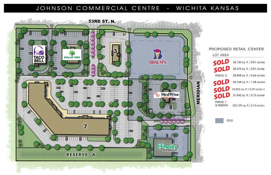 SW/C Meridian & 53rd St North, Wichita, KS for sale - Building Photo - Image 3 of 3