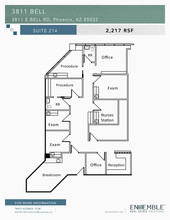 3811 E Bell Rd, Phoenix, AZ for lease Floor Plan- Image 1 of 1