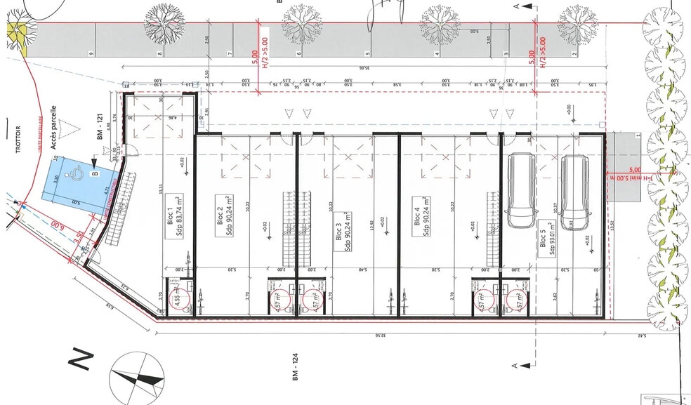 Rue Pierre Pascal Fauvelle, Perpignan for lease - Floor Plan - Image 3 of 5