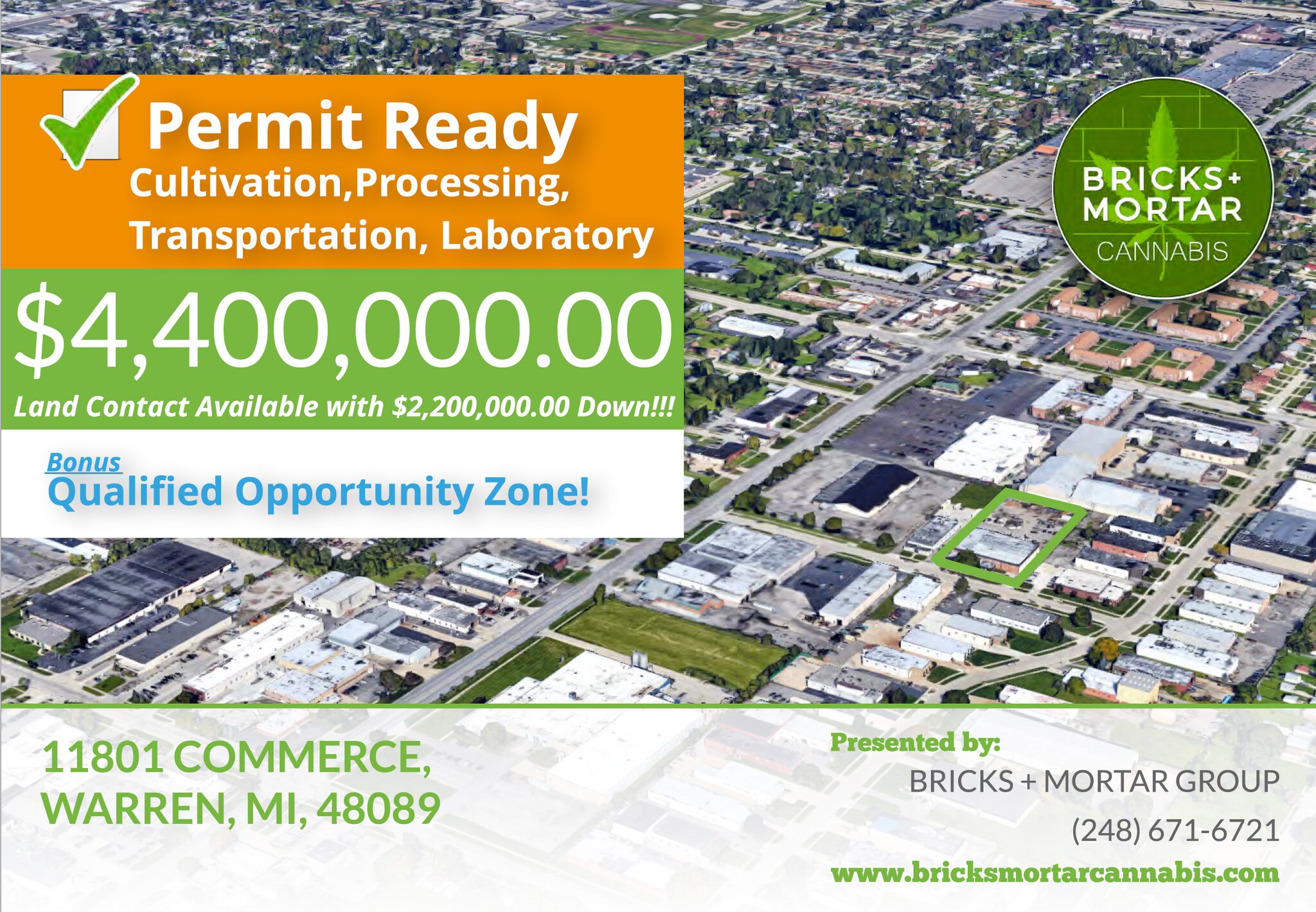 11801 Commerce St, Warren, MI for sale Building Photo- Image 1 of 1