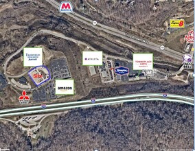 00 Kinetic Park, Huntington, WV - aerial  map view