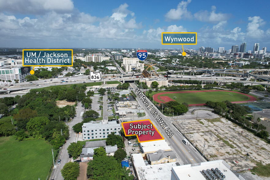 1250 NW 7th Ave, Miami, FL for lease - Aerial - Image 2 of 4