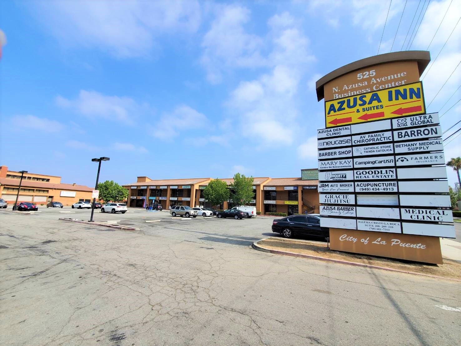 515-525 N Azusa Ave, La Puente, CA for lease Building Photo- Image 1 of 9