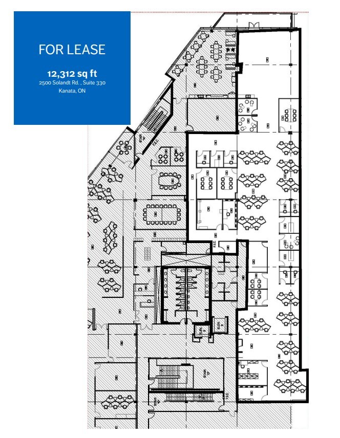 2500 Solandt Rd, Ottawa, ON for lease Floor Plan- Image 1 of 1