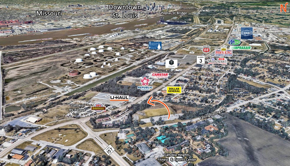 4041 Mississippi Ave, Cahokia, IL for sale - Building Photo - Image 2 of 10