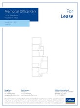 710 N Post Oak Rd, Houston, TX for lease Floor Plan- Image 2 of 2