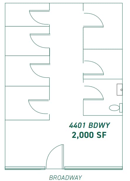 4407 Broadway, New York, NY for lease Floor Plan- Image 1 of 1
