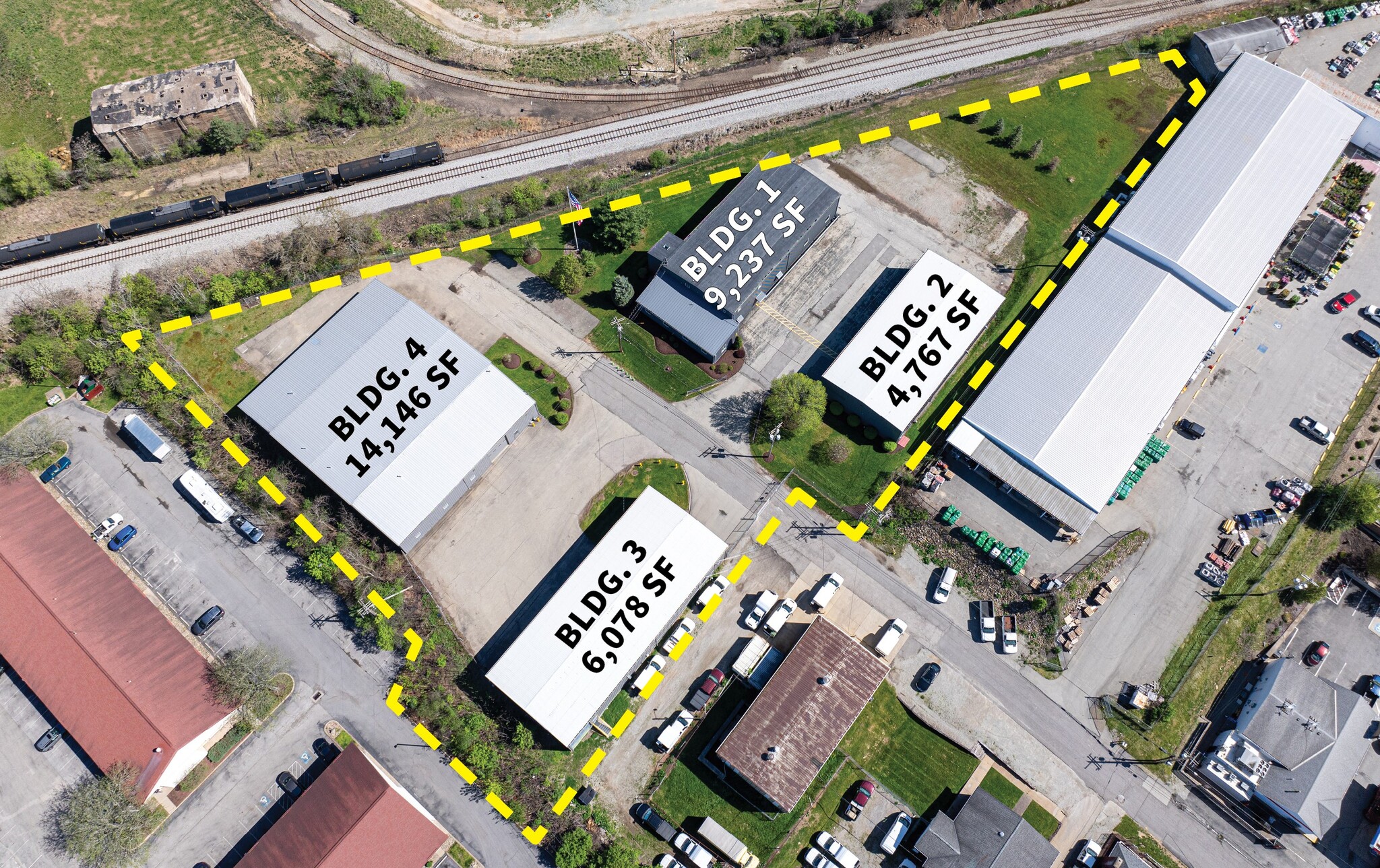 1 W Point Dr, Washington, PA for sale Aerial- Image 1 of 8