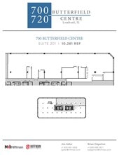 700 E Butterfield Rd, Lombard, IL for lease Floor Plan- Image 1 of 1