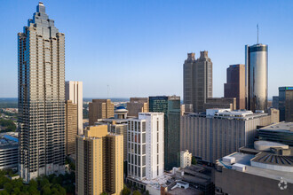 260 Peachtree St NW, Atlanta, GA - aerial  map view