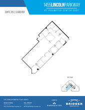 1455 Lincoln Pkwy E, Atlanta, GA for lease Floor Plan- Image 2 of 2