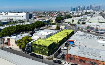 119 W 36th Pl, Los Angeles, CA - Aerial map view