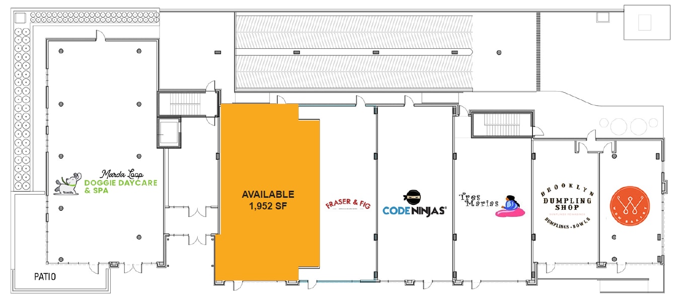 2004-2016 34 Av SW, Calgary, AB for lease Floor Plan- Image 1 of 1