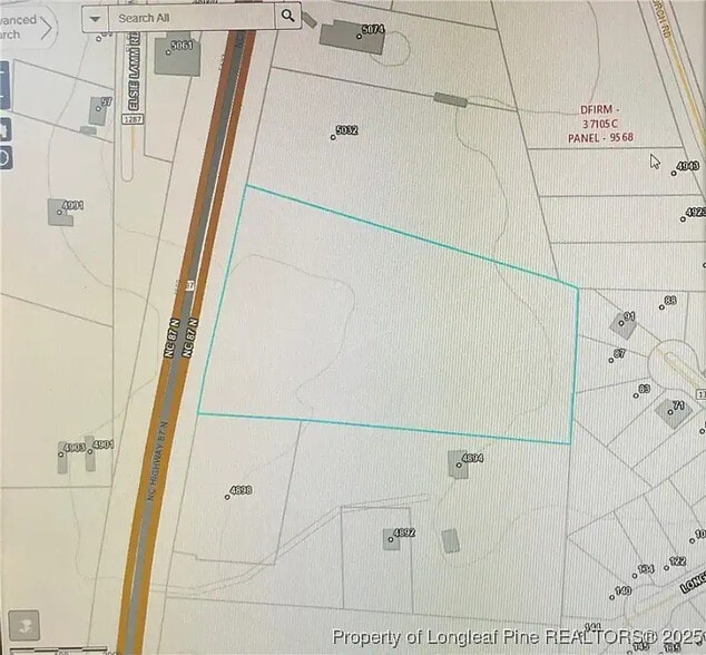 NC 87 N, Sanford, NC for sale - Plat Map - Image 3 of 3