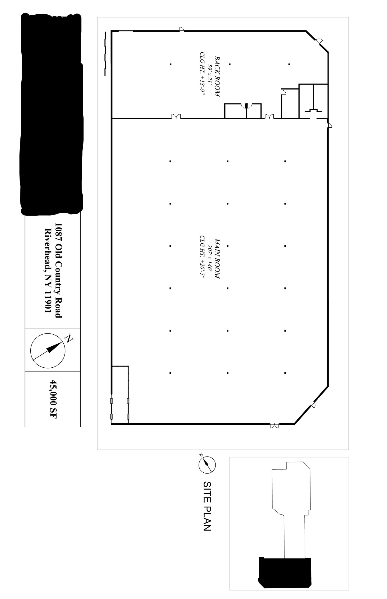 1087-1103 Old Country Rd, Riverhead, NY for lease Site Plan- Image 1 of 3