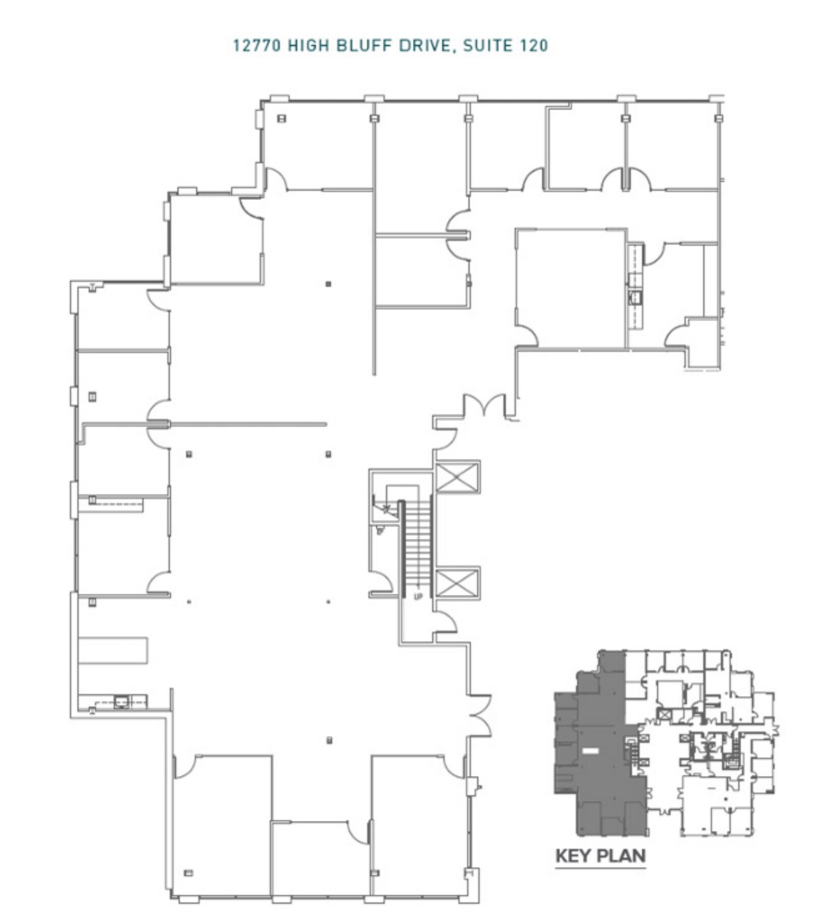 12770 High Bluff Dr, San Diego, CA for lease Floor Plan- Image 1 of 9