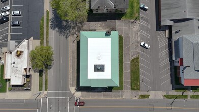 201 W Chillicothe Ave, Bellefontaine, OH - aerial  map view