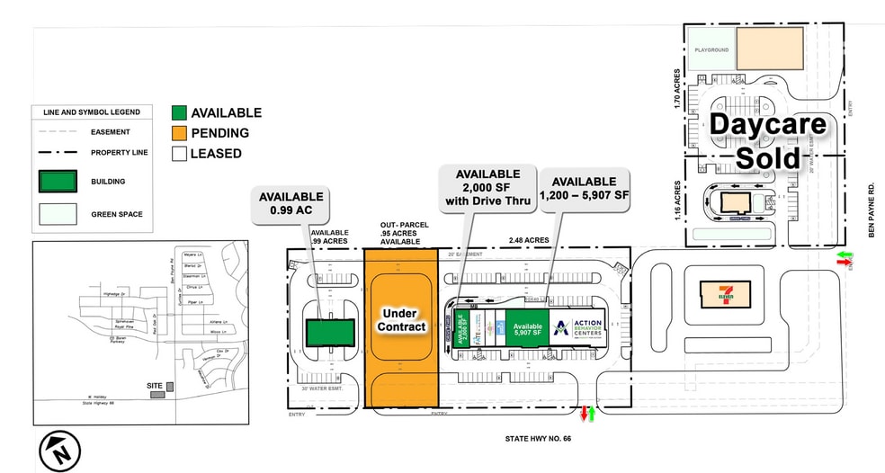 NWQ OF HWY 66 & BEN PAYNE ROAD, Fate, TX for lease - Building Photo - Image 3 of 6