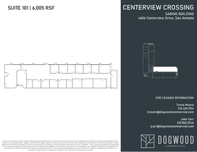 4538 Centerview Dr, San Antonio, TX for lease Floor Plan- Image 1 of 1