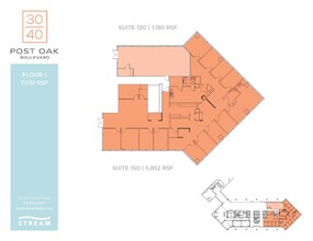 3040 Post Oak Blvd, Houston, TX for lease Floor Plan- Image 1 of 1