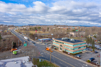 1064 E Main St, Meriden, CT - aerial  map view