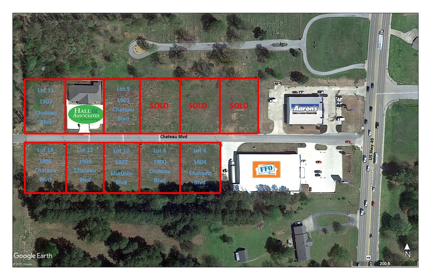 1200 Linwood Dr, Paragould, AR 72450 Linwood Commons Subdivision Lots