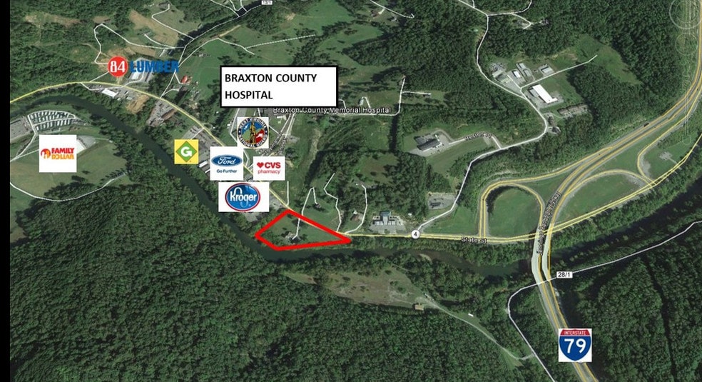 1102 State Street, Gassaway, WV, 26624 Commercial Land For Sale