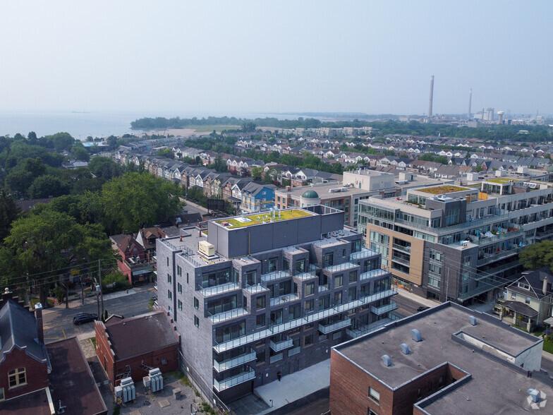 1884 Queen St E, Toronto, ON for lease - Aerial - Image 2 of 5