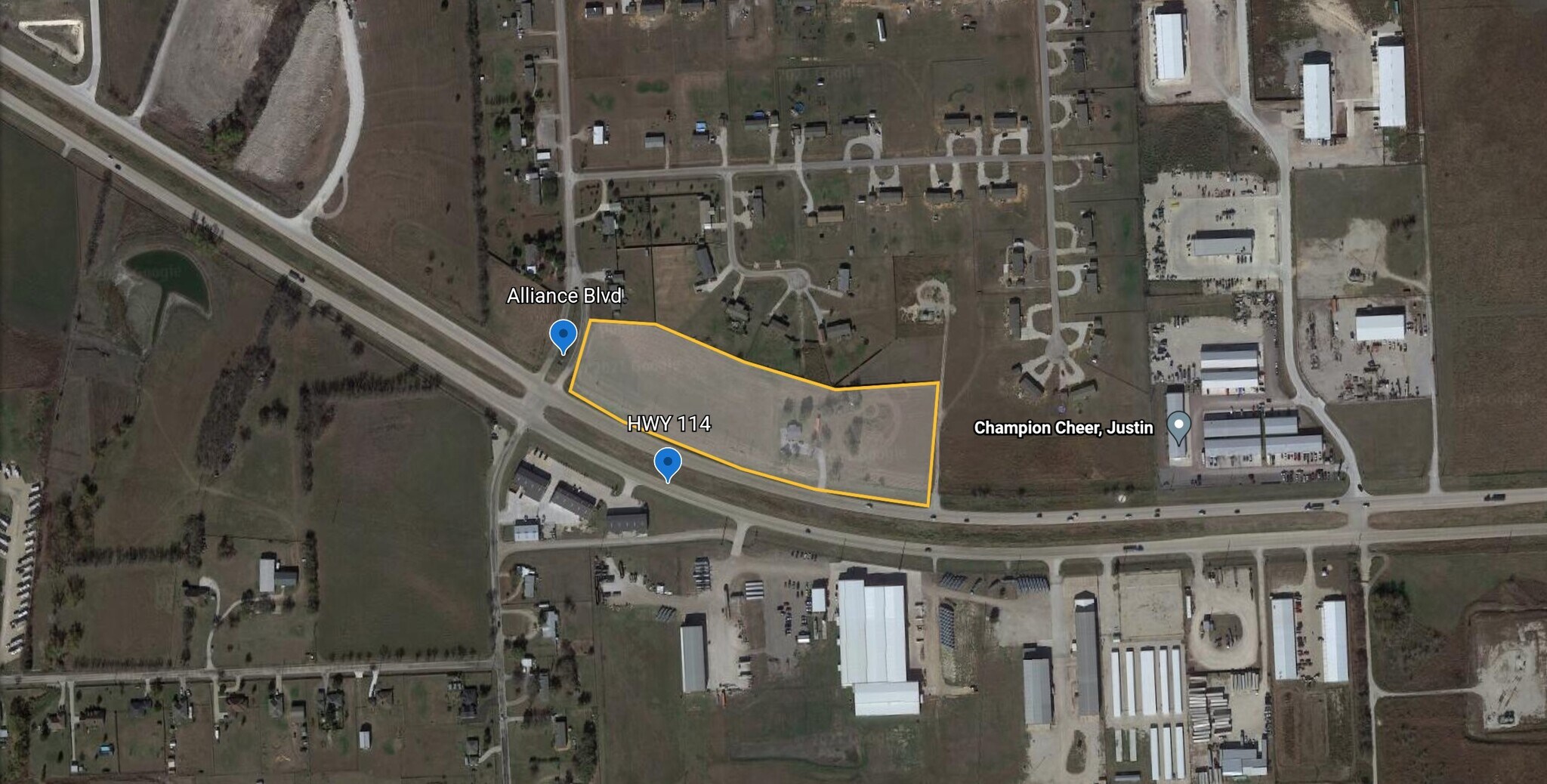 5853 E Highway 114, Rhome, TX for sale Aerial- Image 1 of 1