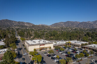 635 Foothill Blvd, La Canada, CA - AERIAL  map view