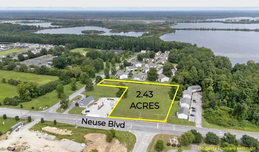 3680 Neuse Blvd, New Bern, NC for sale - Aerial - Image 2 of 5