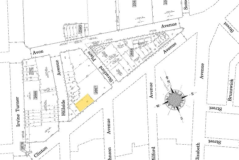 311-319 Clinton Ave, Newark, NJ for sale Plat Map- Image 1 of 1