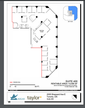 2001 Sheppard Ave E, Toronto, ON for lease Floor Plan- Image 1 of 1