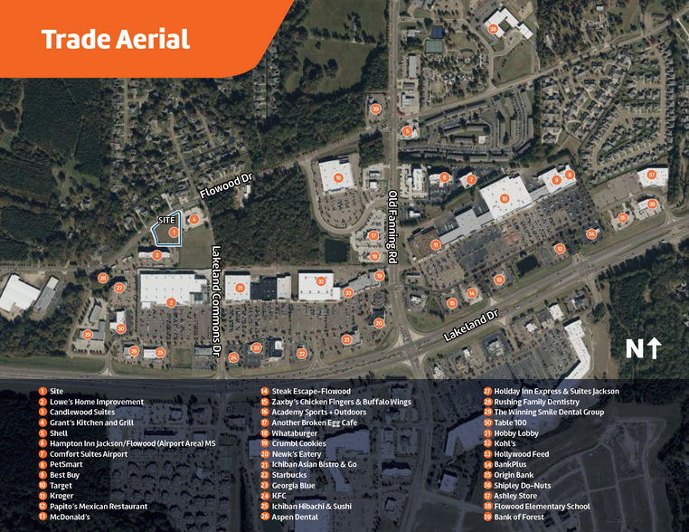 1.17 Acres Flowood Dr, Flowood, MS for sale - Building Photo - Image 2 of 4