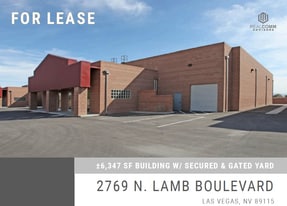6,347 SF Building w/ Secured & Gated Yard - Warehouse