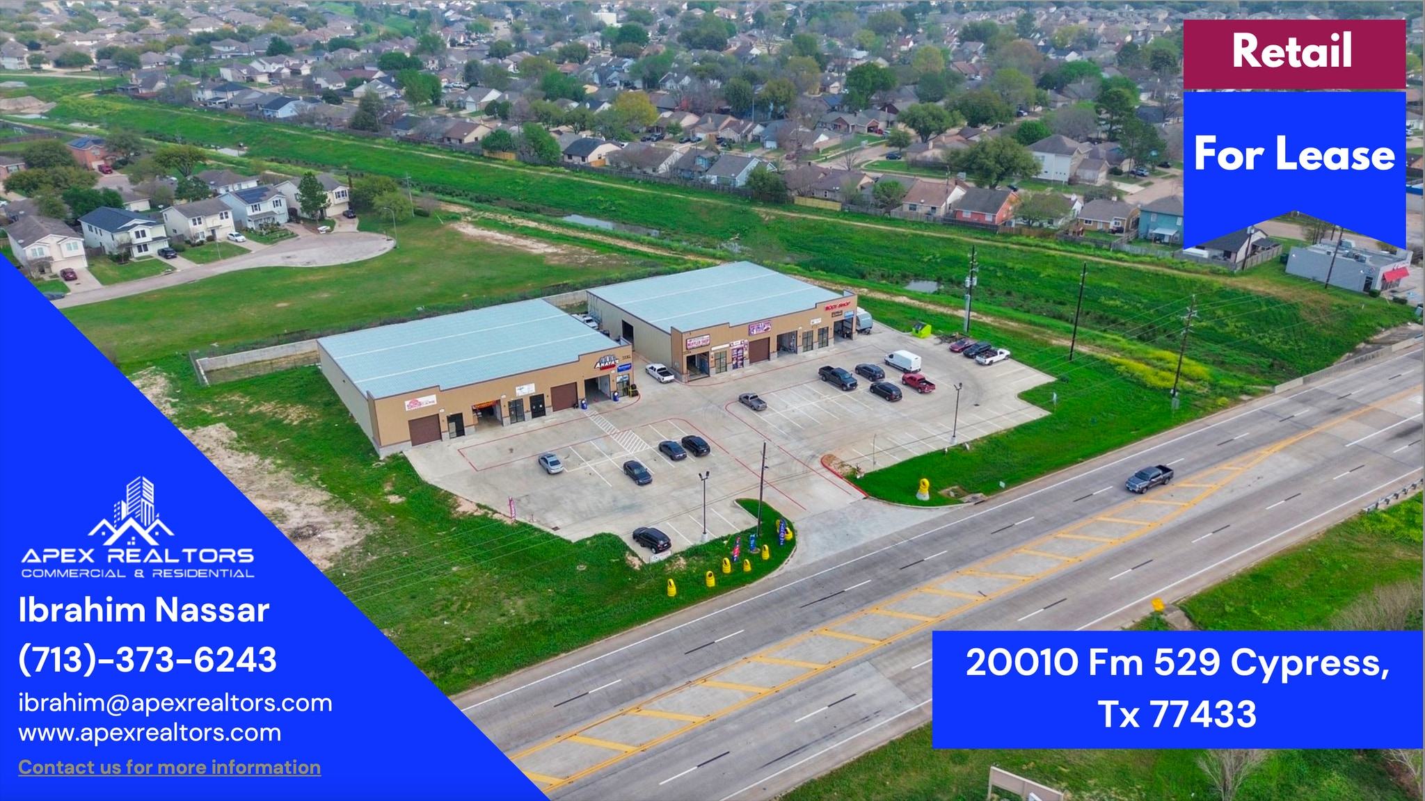 20010 FM 529 Rd, Cypress, TX for lease Building Photo- Image 1 of 8