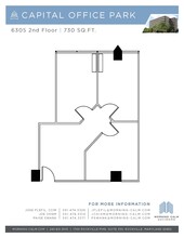 6305 Ivy Ln, Greenbelt, MD for lease Floor Plan- Image 2 of 2