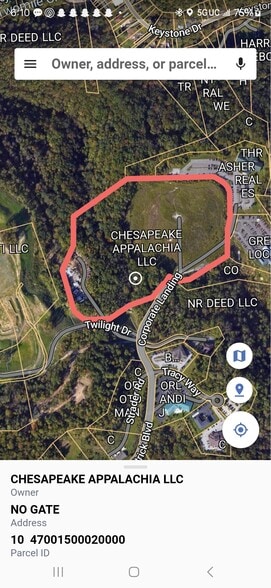 Deitrick Blvd, Charleston, WV for sale - Plat Map - Image 1 of 4