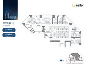 311 S Wacker Dr, Chicago, IL for lease Floor Plan- Image 2 of 2