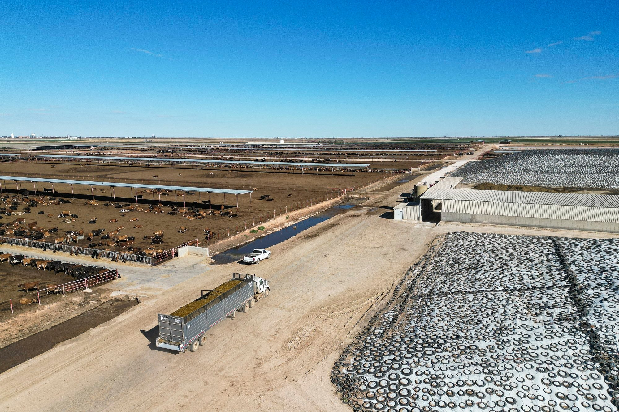 2300 Co. Rd. 628, Hart, TX 79043 +/5,360 Ac. Dairy & Farmland, Hart