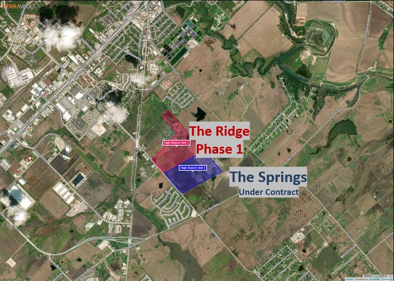 Redwood Subdivision, San Marcos, TX for sale - Aerial - Image 2 of 2