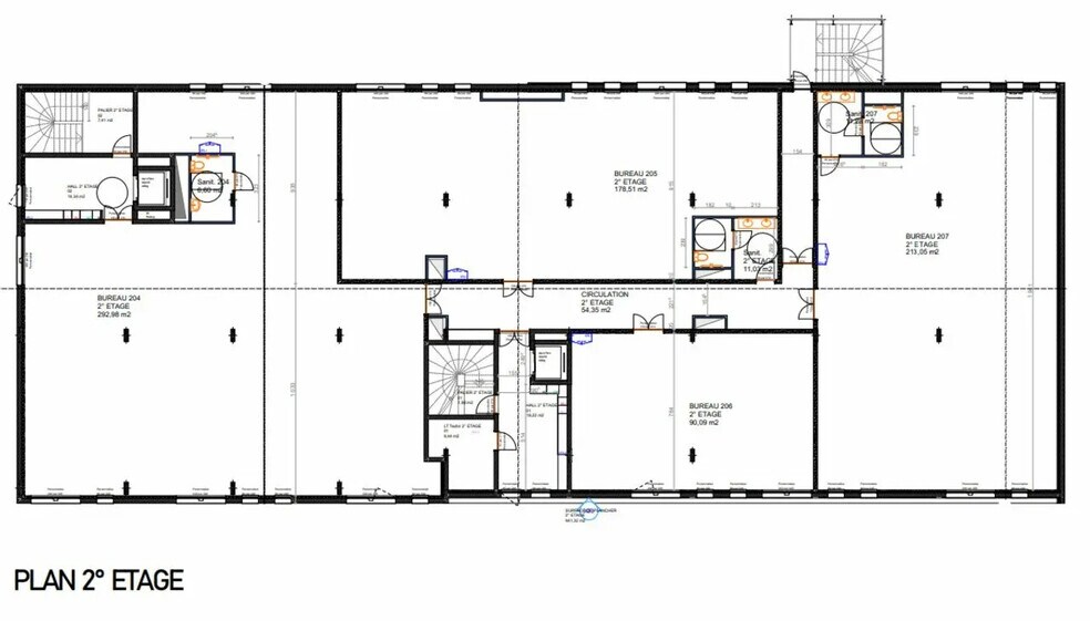 Office in Fleury-sur-Orne for sale - Floor Plan - Image 3 of 6