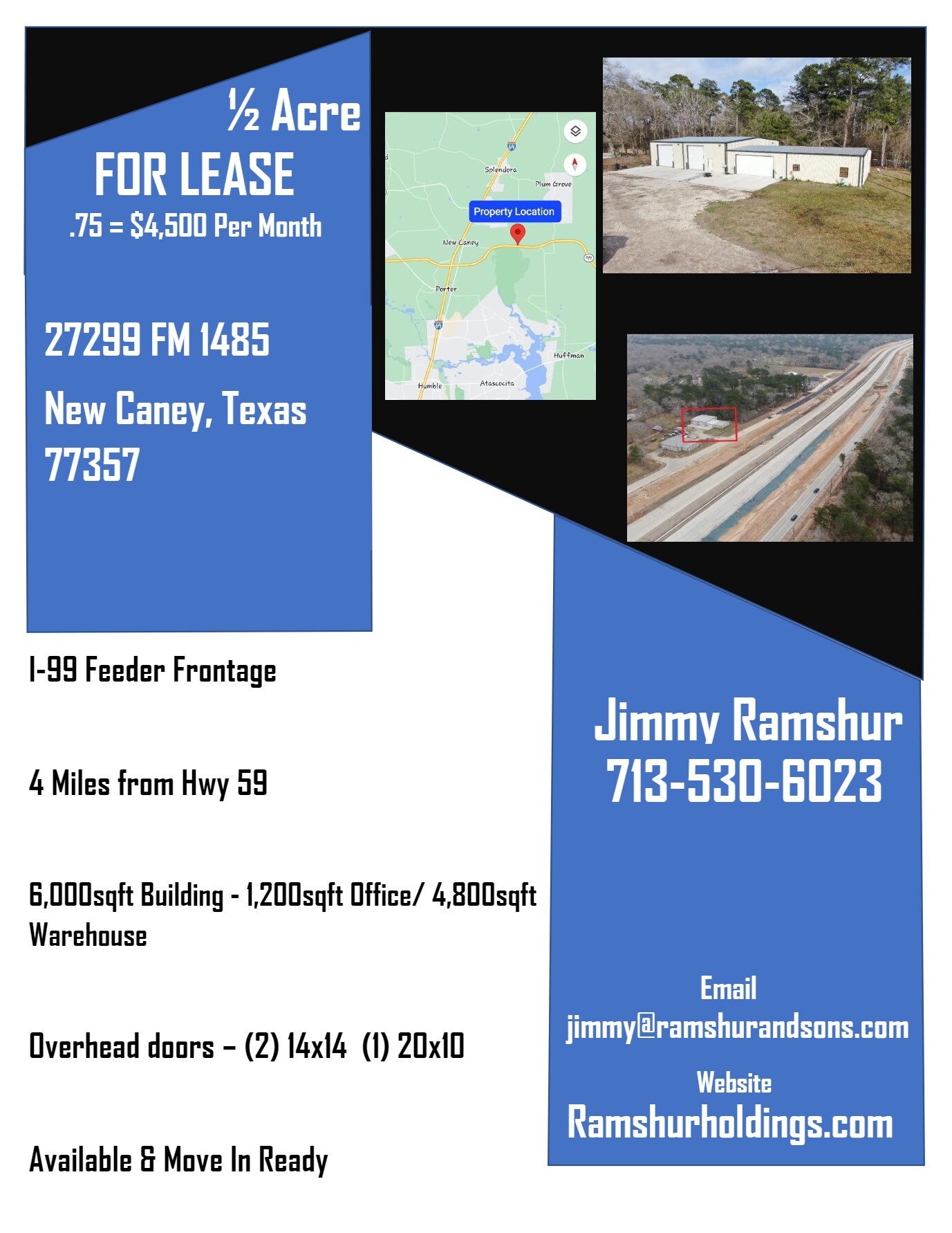 27299 Fm 1485 Rd, New Caney, TX for sale Building Photo- Image 1 of 1