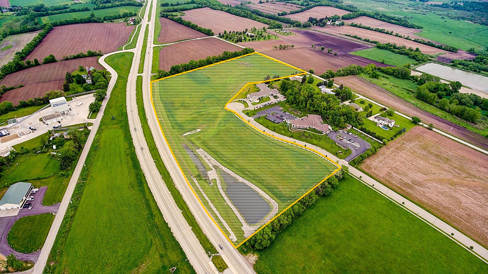 Remmel Dr & Hwy 26, Johnson Creek, WI for sale Aerial- Image 1 of 7