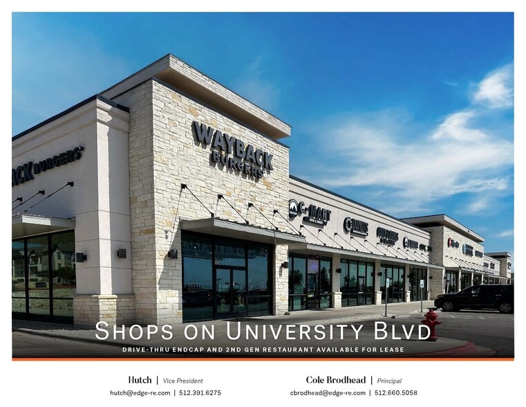 1900 University Blvd, Round Rock, TX for sale - Building Photo - Image 1 of 1