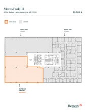 6354 Walker Ln, Alexandria, VA for lease Floor Plan- Image 1 of 2