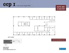 3131 S Vaughn Way, Aurora, CO for lease Site Plan- Image 1 of 2