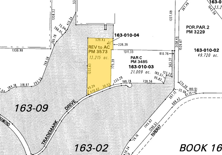 1175 Trademark Dr, Reno, NV for lease - Plat Map - Image 3 of 6