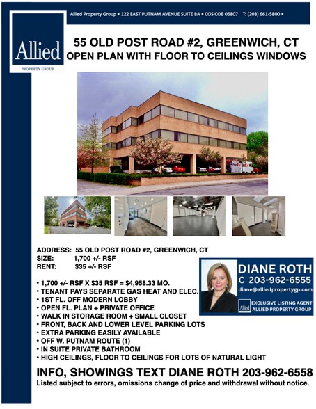 55 Old Post Rd No 2, Greenwich, CT for lease - Building Photo - Image 2 of 16